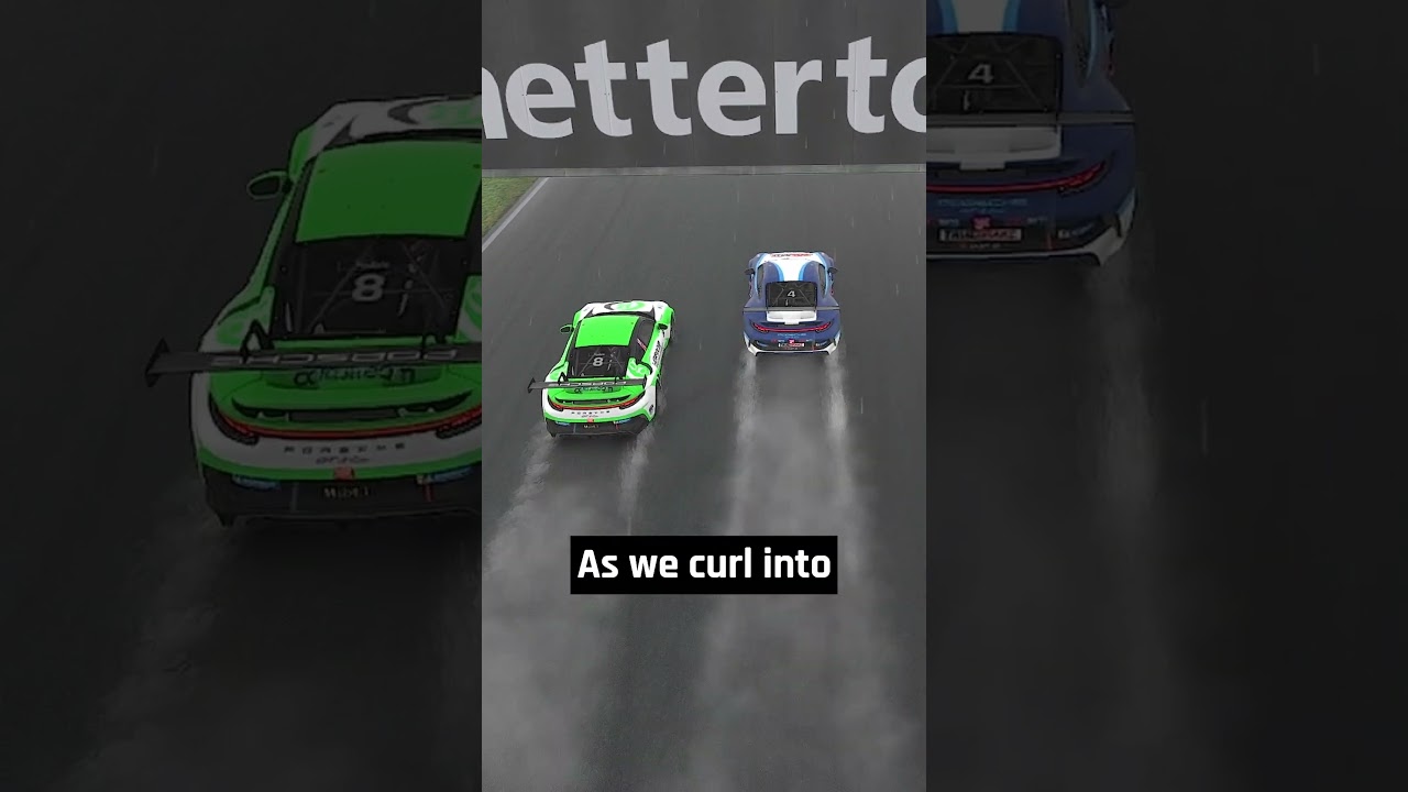 How RAIN makes side-by-side racing totally awesome #simracing #racinggames #iracing #simulation