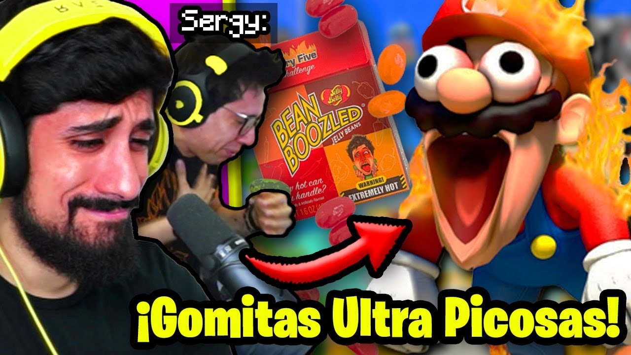 SI PIERDO ME COMO UNA GOMITA ULTRA PICOSA 😳 CON SERGY | SUPER MARIO MAKER 2