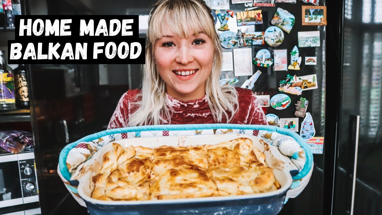 Cooking The BEST Home-made BALKAN FOOD in the UK! | Traditional BYREK!
