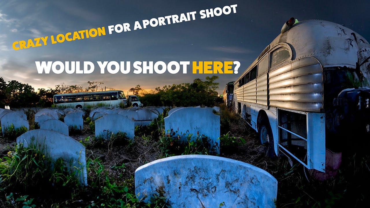 How To Light A Portrait In 3 EASY STEPS - Even In The Craziest Locations!