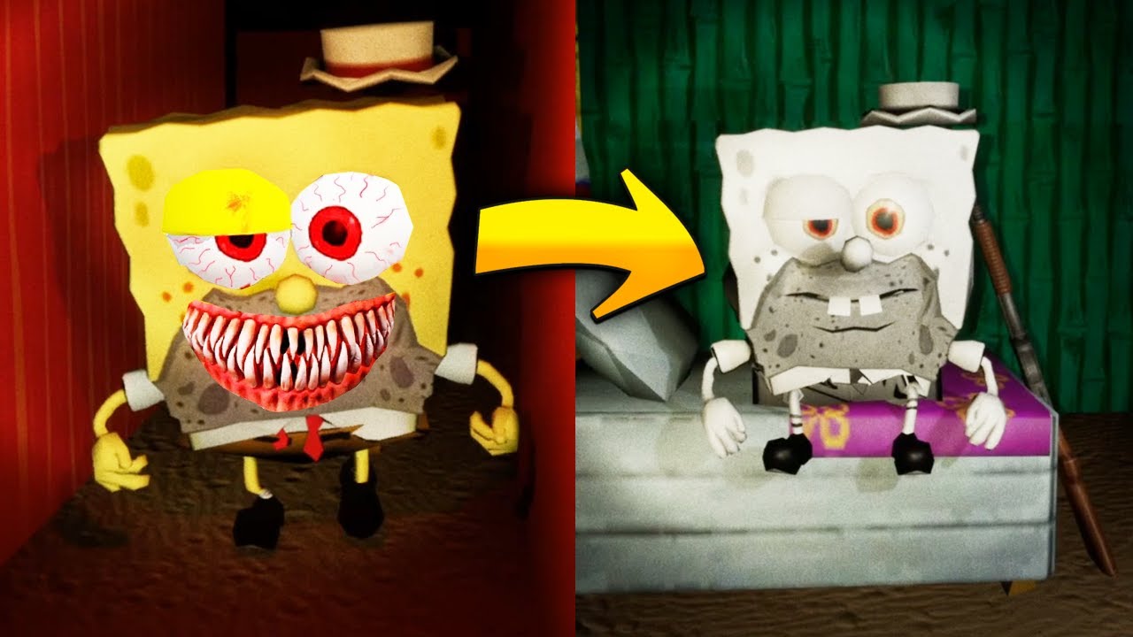 ЕСЛИ УВИДИШЬ ЭТОГО ДЕМОНА СПАНЧ БОБА, СРОЧНО БЕГИ! | Sponge Bob Horror