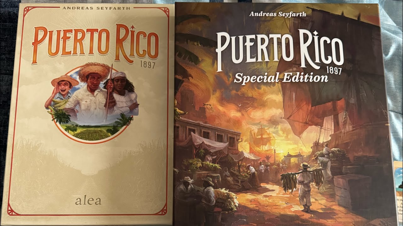 Puerto Rico 1897 Standard Edition Unboxing and comparison to the original 1897!