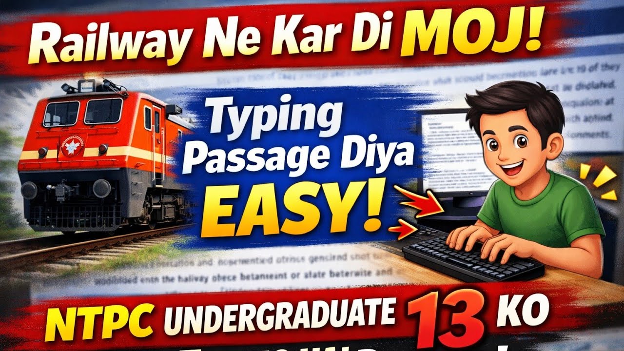 Today MY self given NTPC RETYPING exam review💯🔥|Today rrb NTPC GRADUATE TYPING passage review 