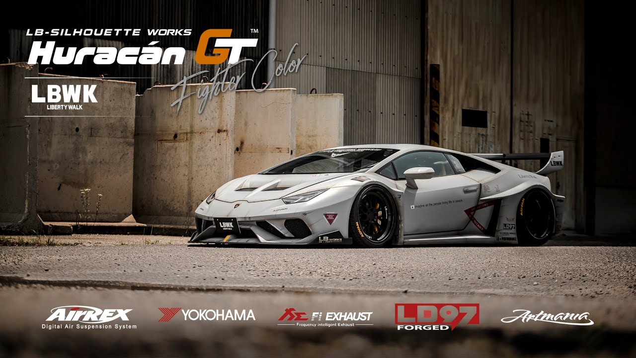 LB-Silhouette WORKS GT Lamborghini Huracan FIGHTER COLOR