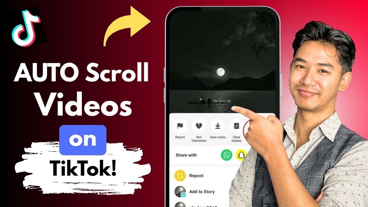 How to AUTO Scroll on TikTok !