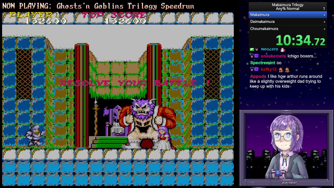 Ghosts'n Goblins Trilogy Speedrun in 1:45:06