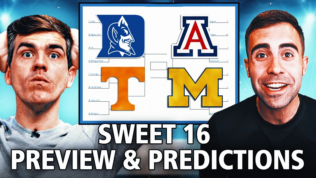 March Madness SWEET 16 Preview & Predictions | 2026 NCAA Tournament