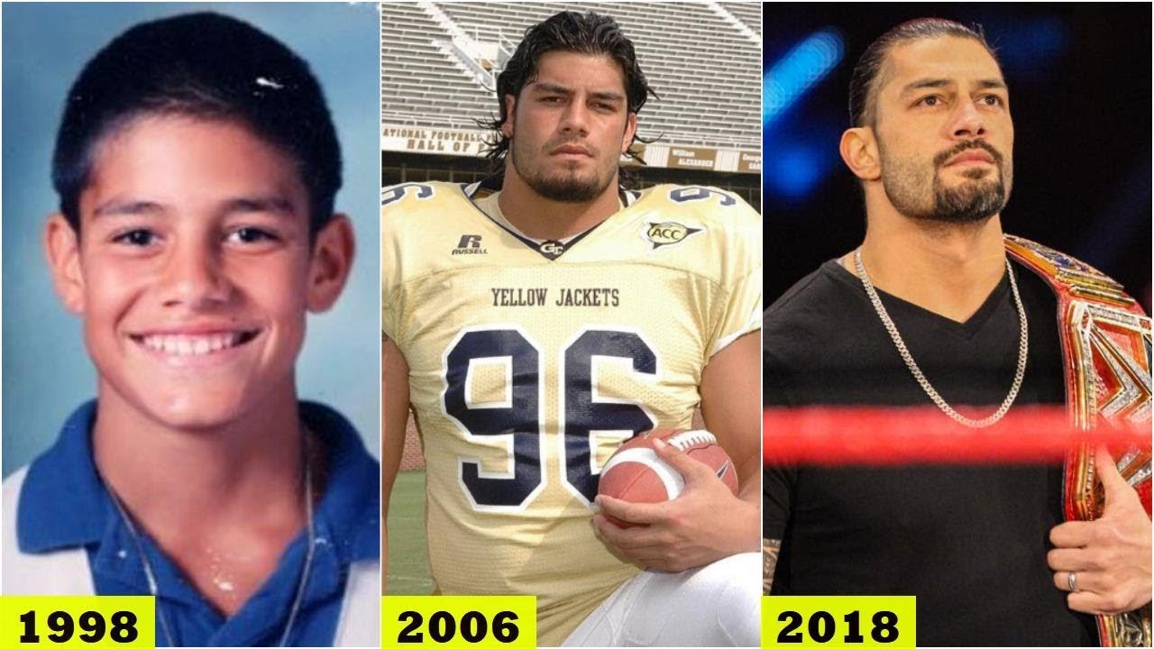 WWE ROMAN REIGNS Transformation - ROMAN REIGNS From 1 to 33 Years Old