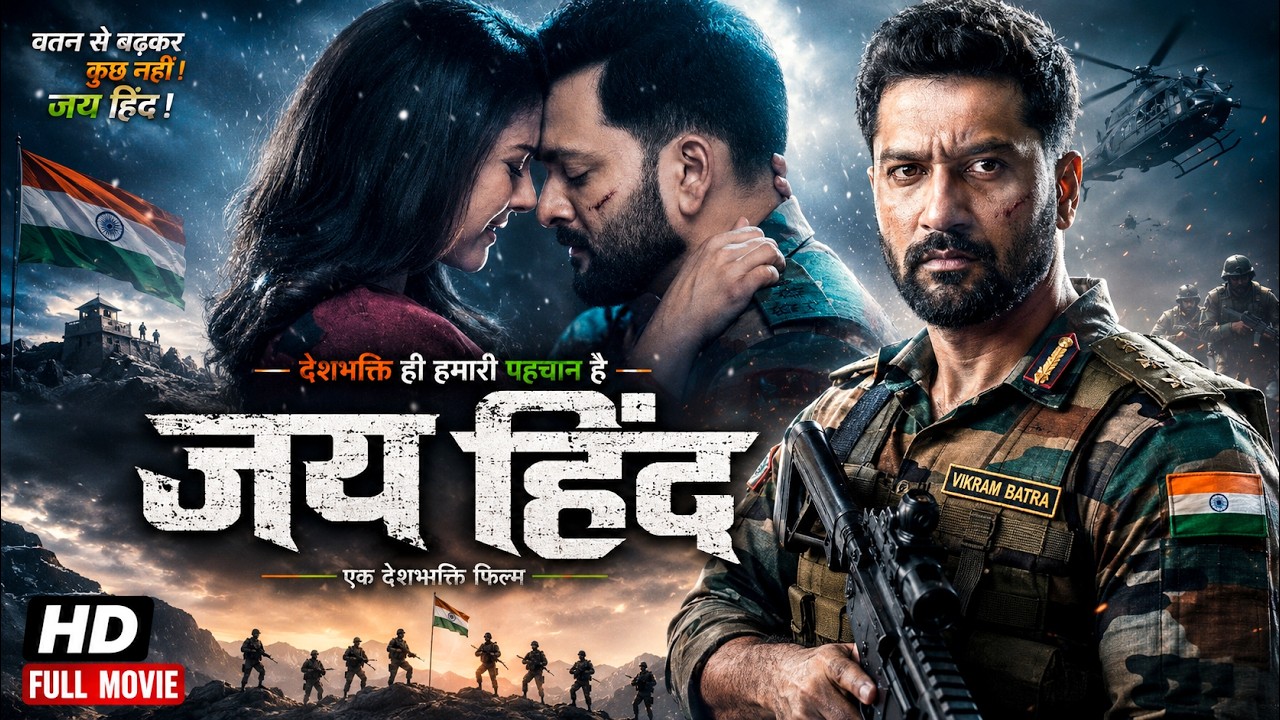 Super Star Kajol Jai Hind | जय हिंद | Hindi Full Movie | New Movie | वतन की चाह