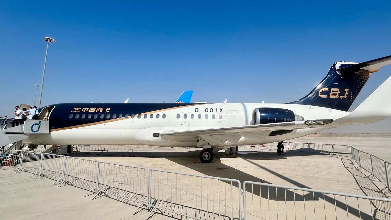 🇨🇳The CHINEESE Business Jet ! Comac C909 VIP Aircraft