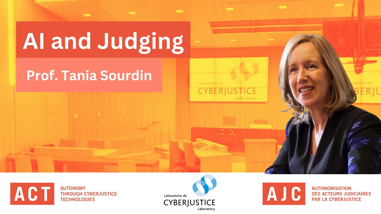 AI and Judging | Prof. Tania Sourdin