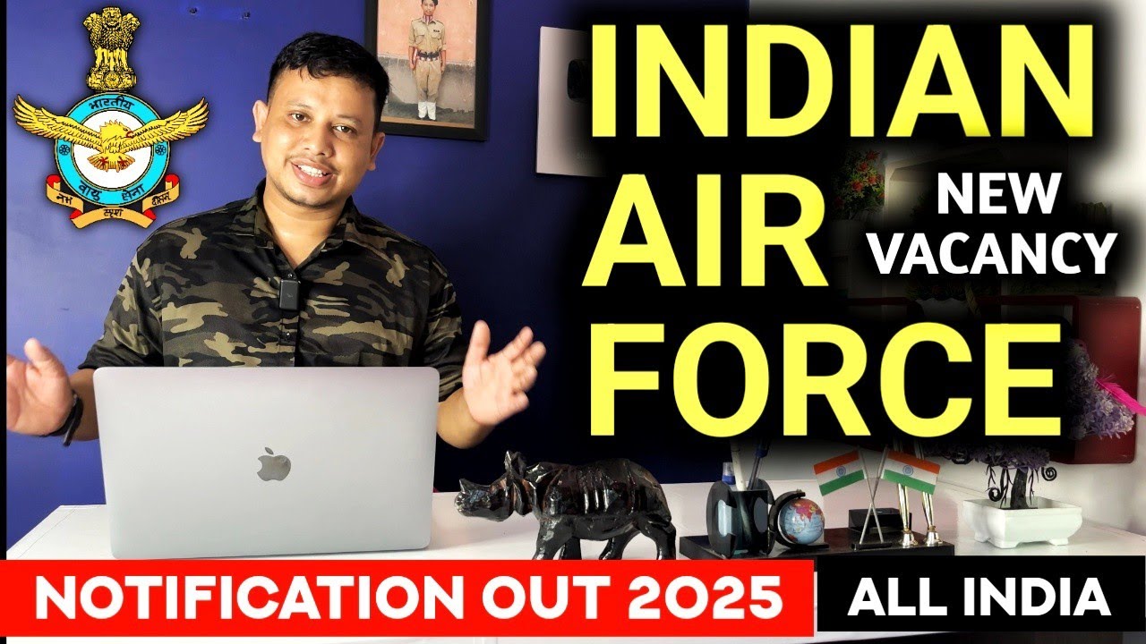 Indian Air Force Notification Out 🔥| Indian Air Force Recruitment 2025