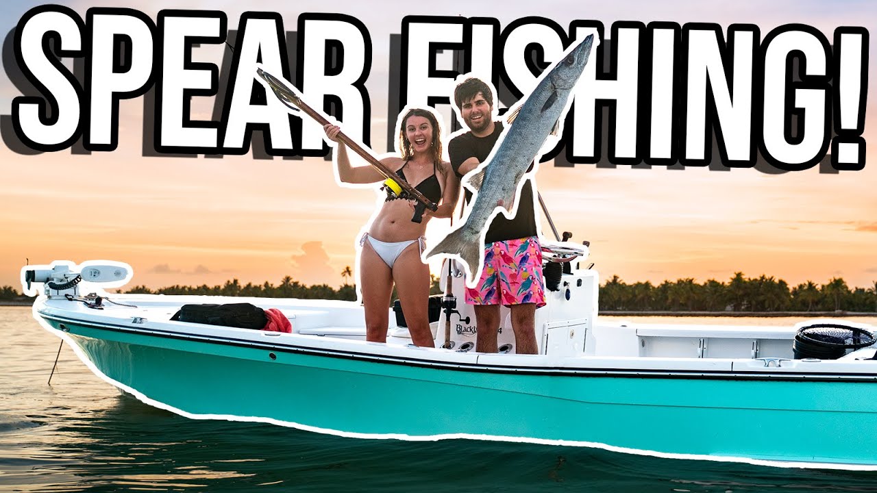INSANE FIRST DAY IN THE KEYS! Spear Fishing, Free Diving & JET SKIS