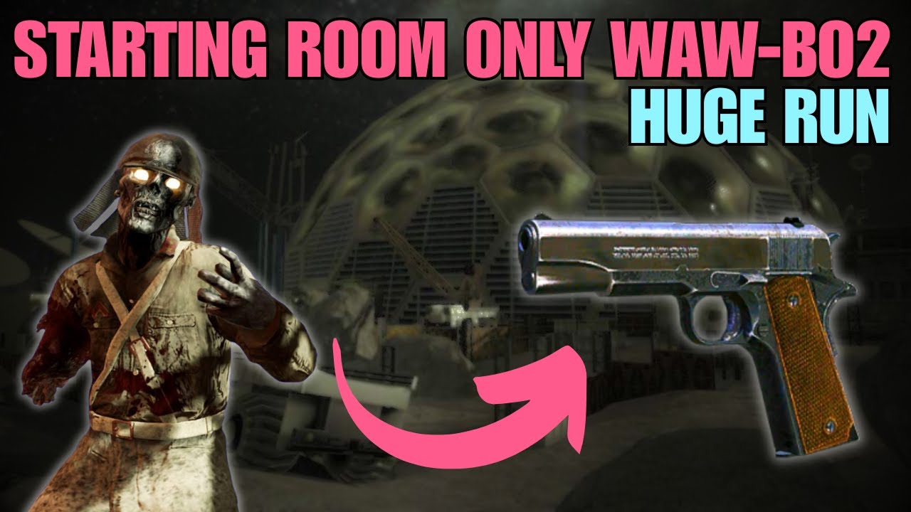 Starting Room Only, WAW - BO2 Zombies (HUGE RUN)