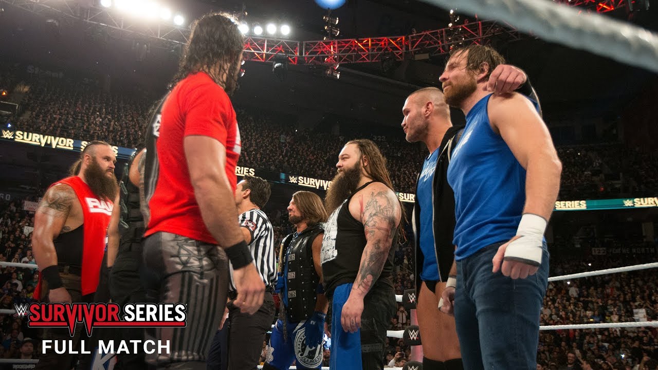 ПОЛНЫЙ МАТЧ — традиционный командный матч на выбывание 5 на 5 в рамках Survivor Series: Survivor ...