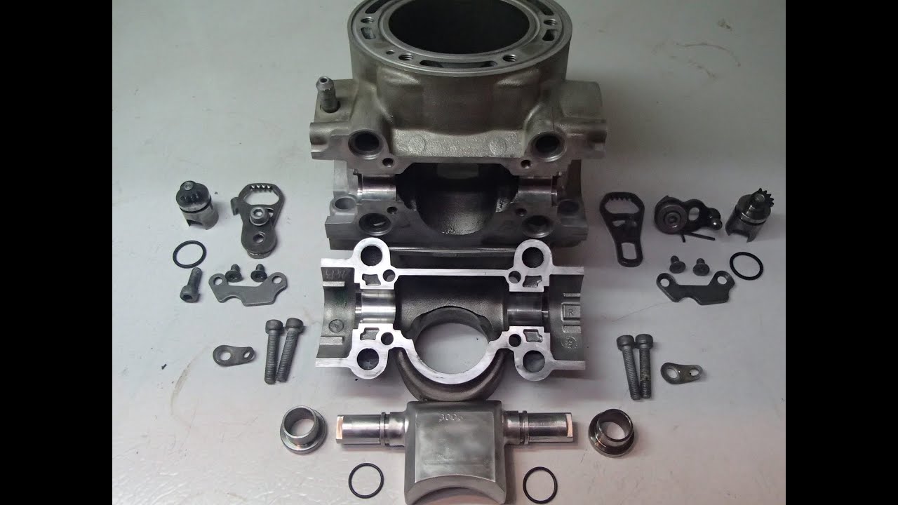 KTM Husaberg Powervalve disassembly and assembly for Service Cleaning