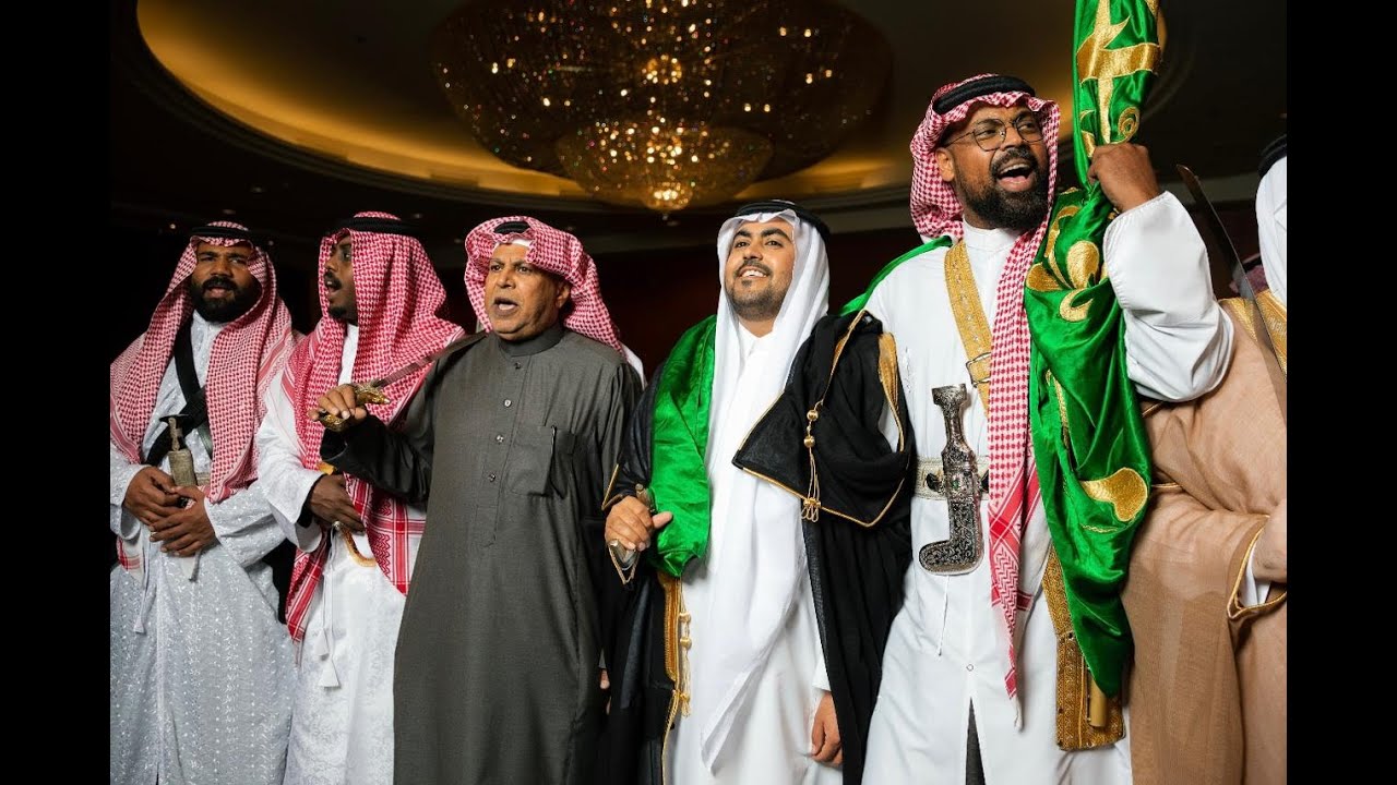 زواج يزيد بن محمد بن فايز السويد #سمو في نادي الضباط. (بدون موسيقى)