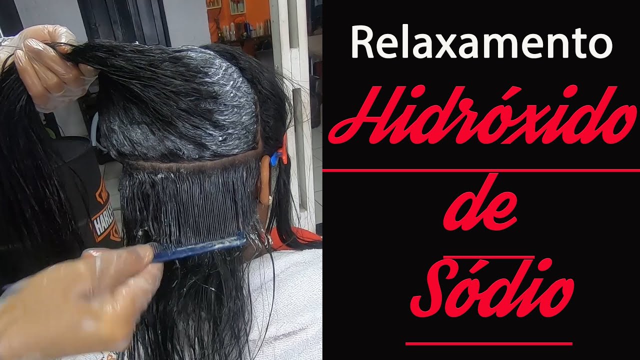 Como fazer Relaxamento em Cabelo com Hidróxido de Sódio(QUÍMICA NO CABELO)