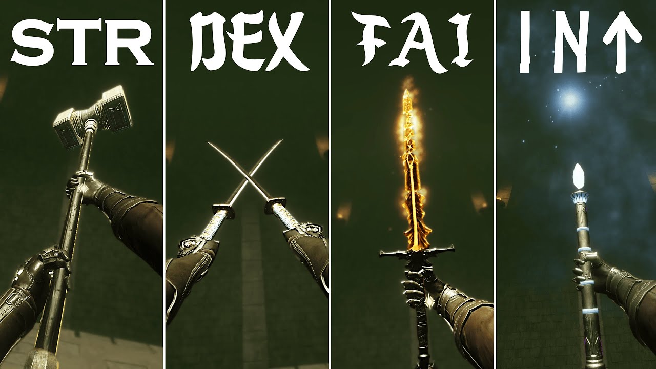 Trying ELDEN RING builds in VR