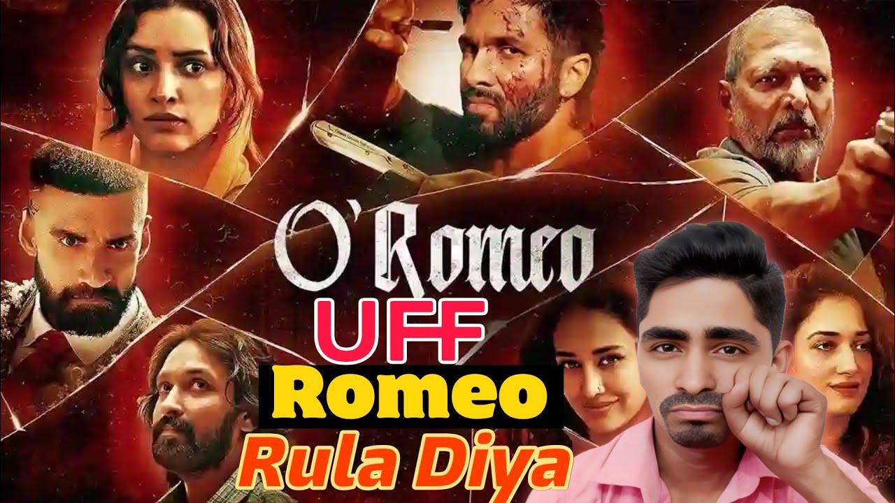 ##O'Romeo Movie Review, Shahid Kapoor,Nana Patekar, Tripti Dimri by SS Review 