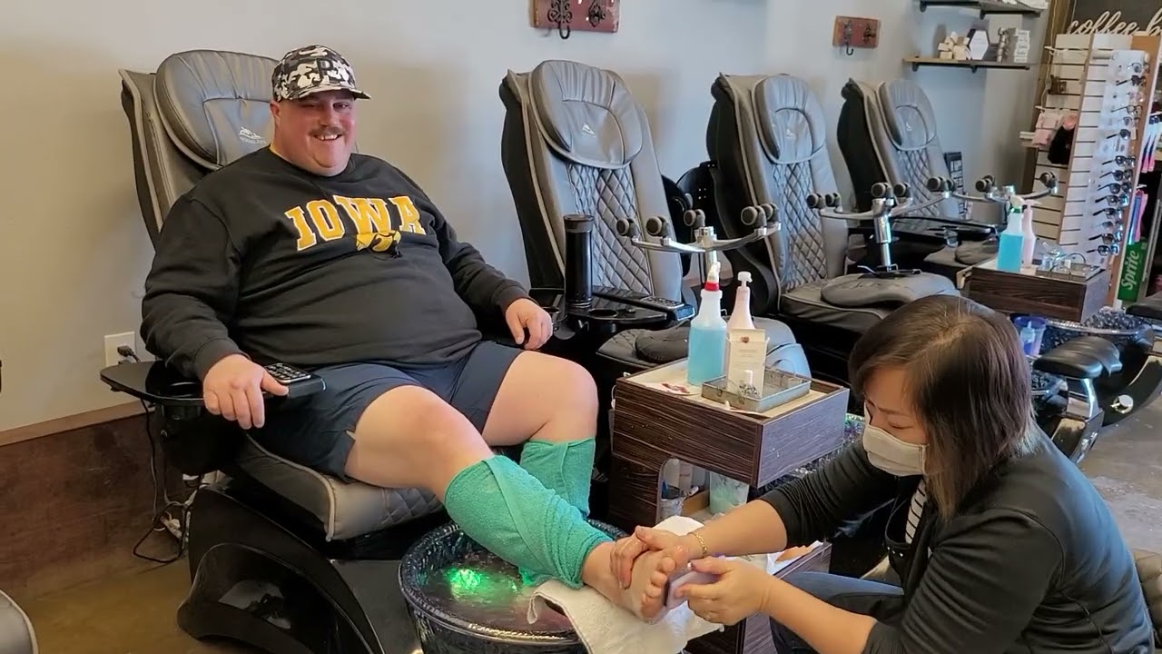 Farmer's First Pedicure