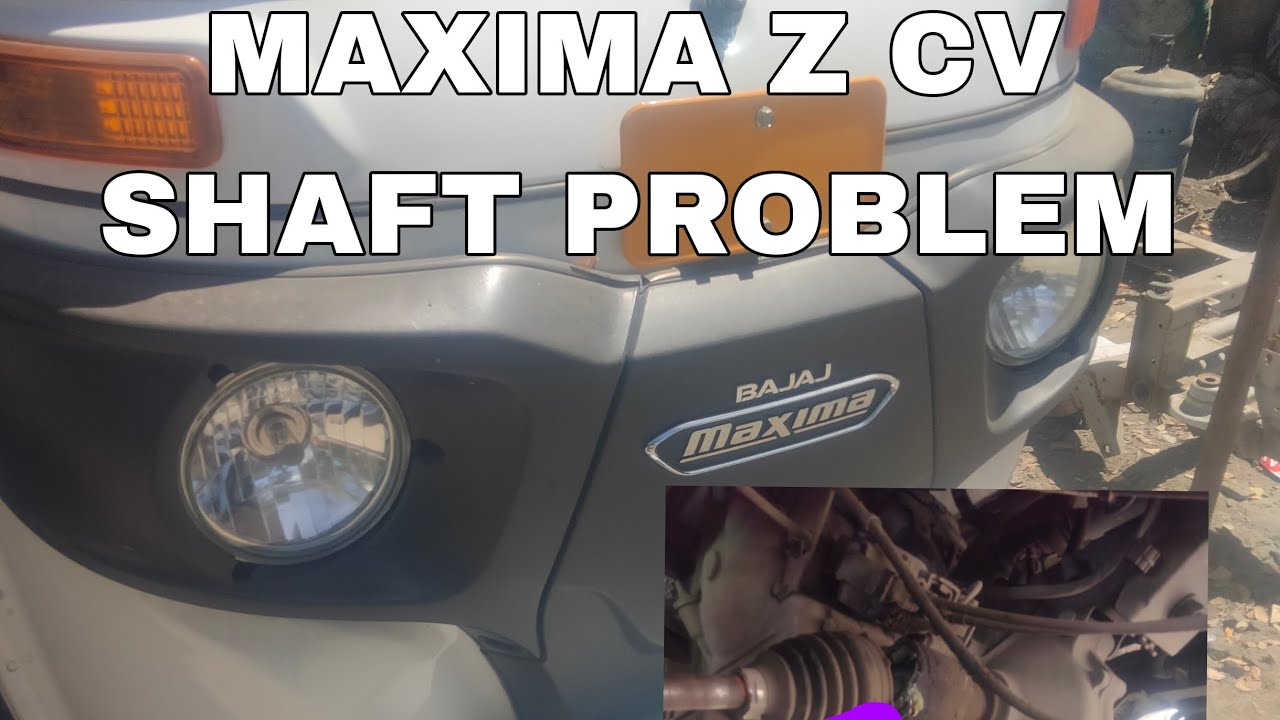 HOW TO FIT CV SHAFT MAXIMA Z#BAJAJ TUTORIAL VIDEOS