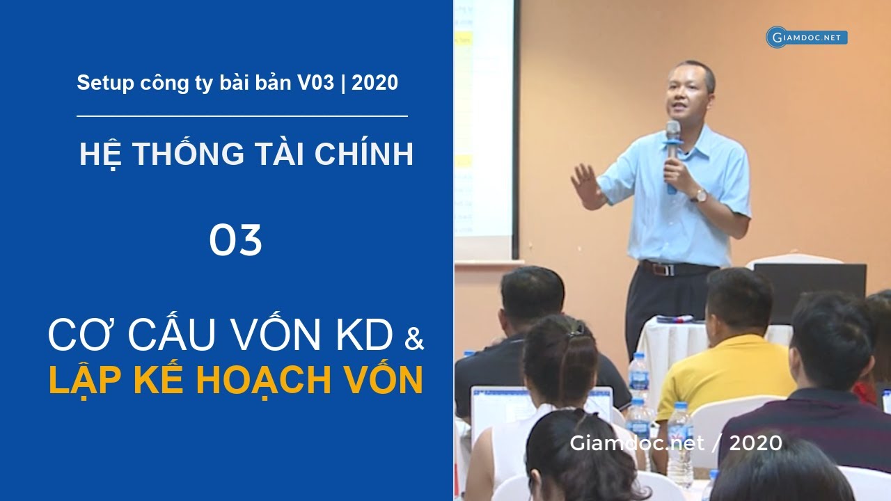 Quản trị doanh nghiệp | P4 - Hệ thống tài chính | Bài 03: Lập kế hoạch nguồn vốn ứng dụng BSC