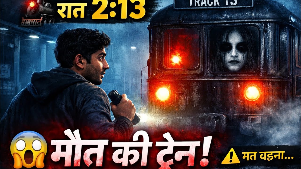 2:13 AM की ट्रेन में चढ़ा तो… वापस नहीं आया 😨 | Horror Story.