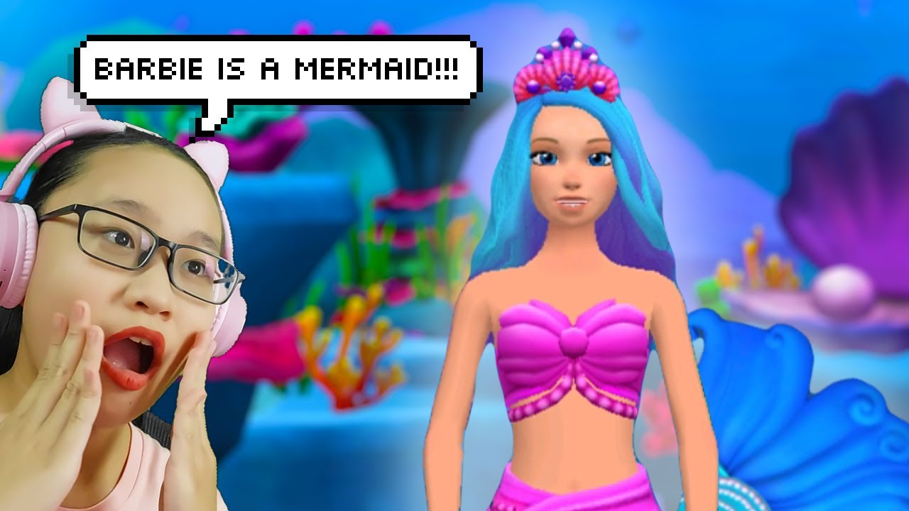 Barbie Dreamhouse Adventures Part 10 - Barbie is a MERMAID??!!