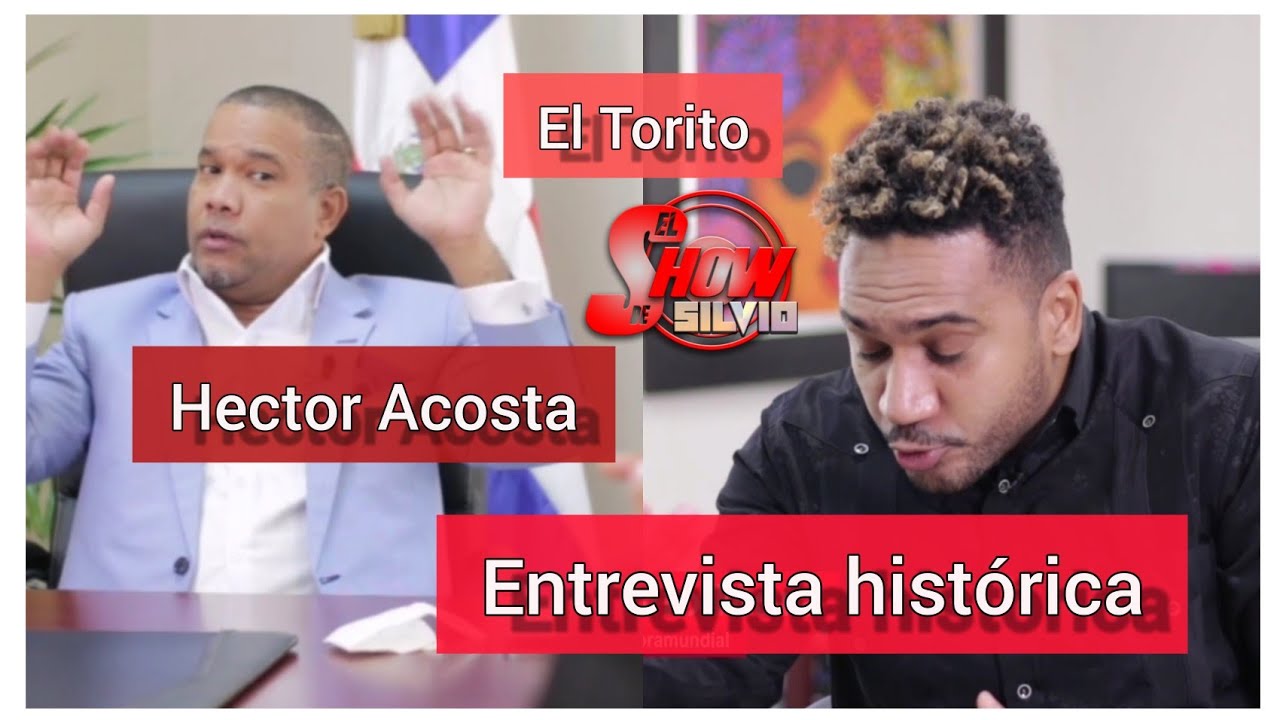 HECTOR ACOSTA, EL TORITO ENTREVISTA HISTÓRICA, EL SHOW DE SILVIO.