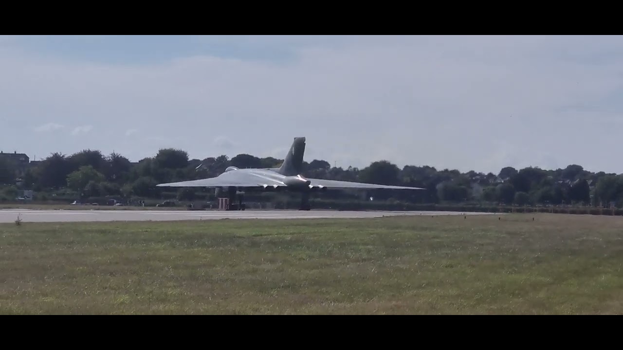 Vulcan taxi at Southend Airport