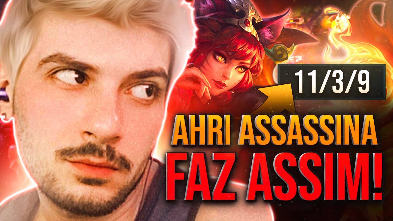 ASSASSINA FAZ ASSIM! SERVI GAMEPLAY COM A NOVA AHRI! │ YOUPIXEL LOL HIGHLIGHTS #93
