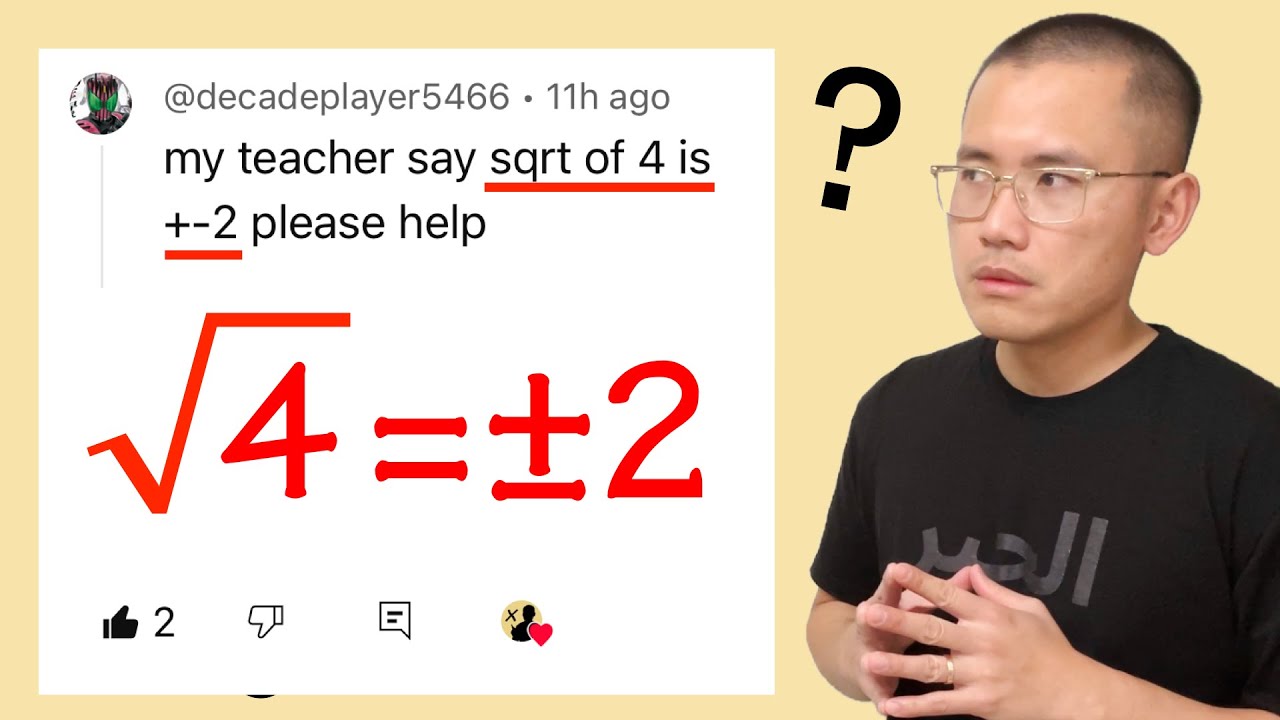 My new take on the square root of 4