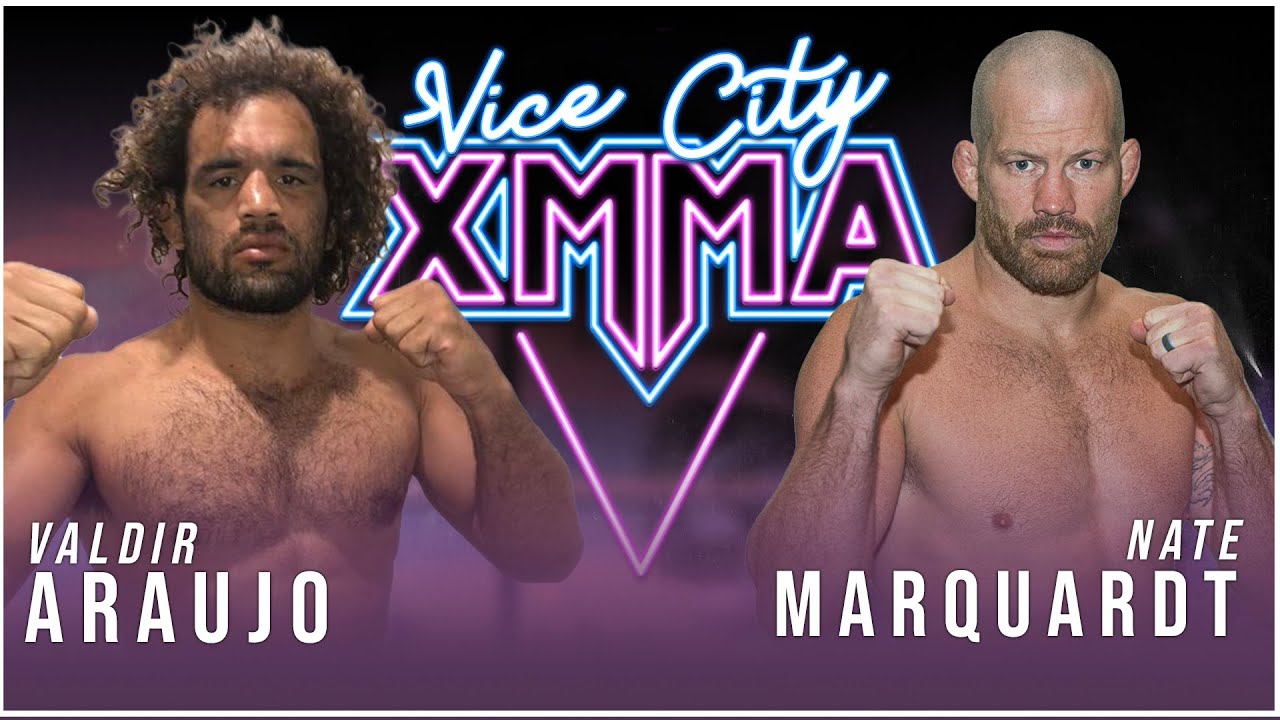 XMMA 3: VICE CITY | VALDIR ARAUJO VS NATE MARQUARDT| Watsco Center - Miami Florida - 10/23/2021