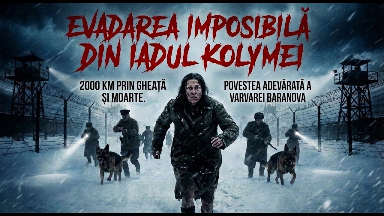SINGURĂ împotriva GULAGULUI: 2000 km prin iadul alb | Evadarea imposibilă | Dramă documentară URSS