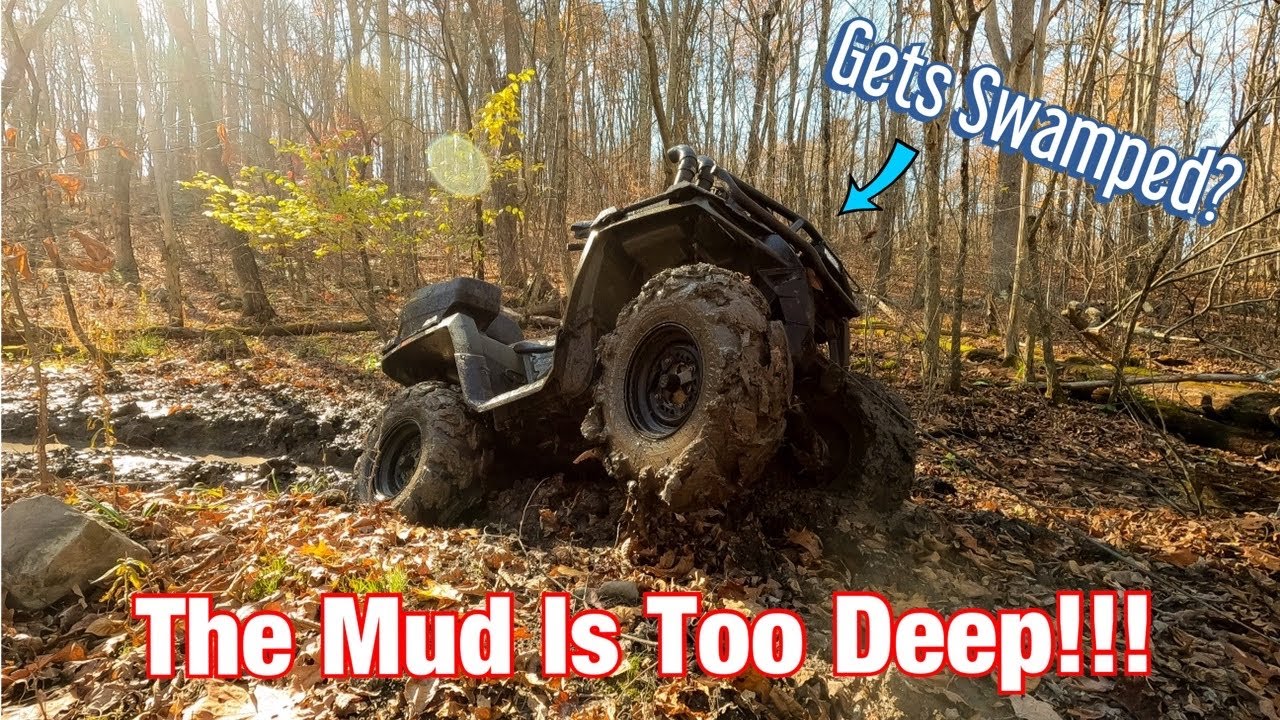 2020 CFMoto Cforce 600 Finally Hits The Mud! | Polaris Sportsman Goes Too Deep...Swamped It??