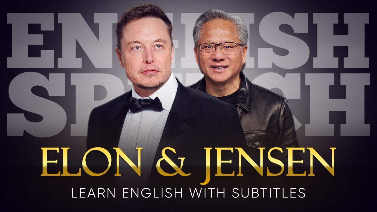 ENGLISH SPEECH | ELON & JENSEN: Work Becomes Optional (English Subtitles)
