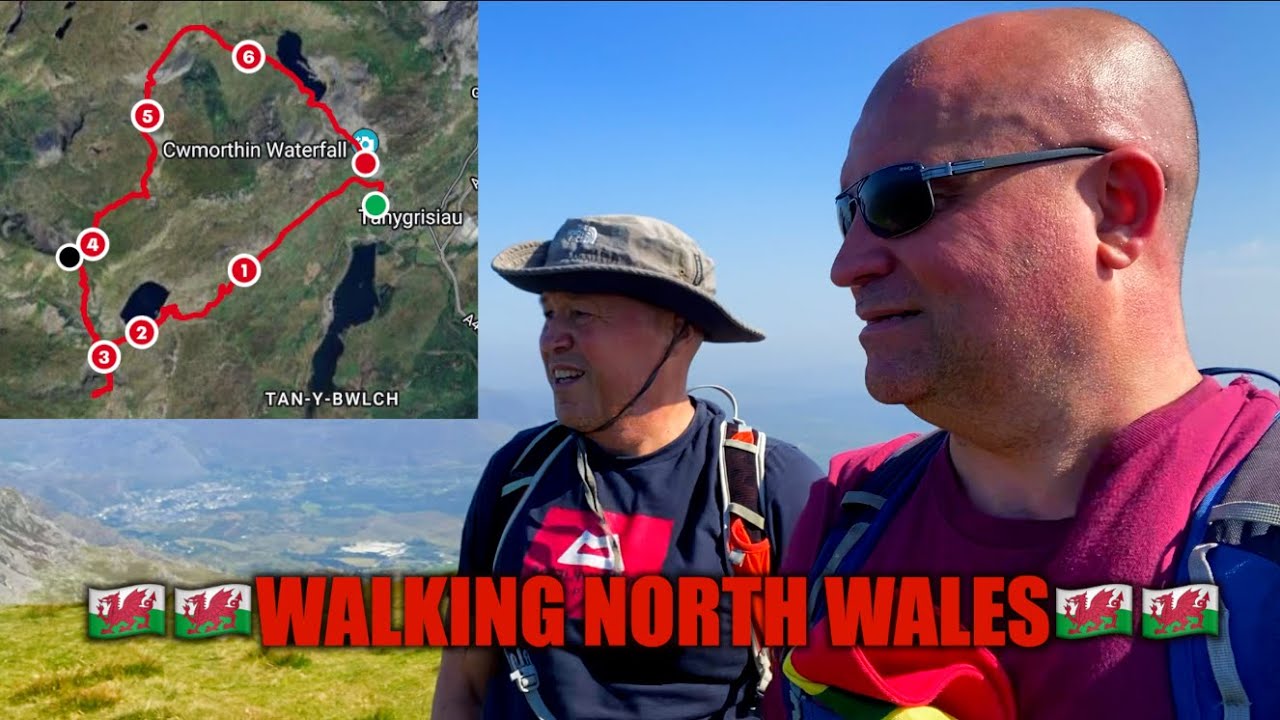 Moelwyn Mawr circular walk from Tanygrisiau, Blaenau Ffestiniog, Snowdonia, N. Wales. (Part 2 of 3)