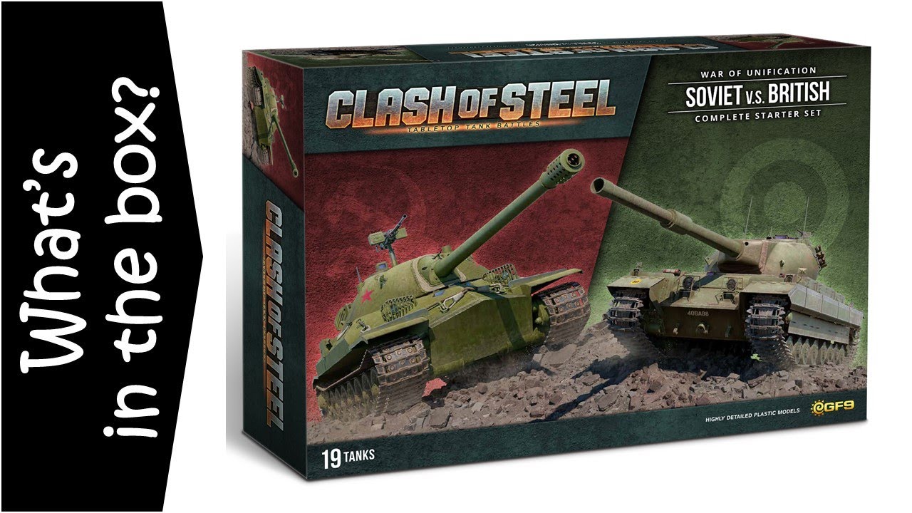 Clash of Steel British vs Soviet - War of Unification - Unboxing & Review