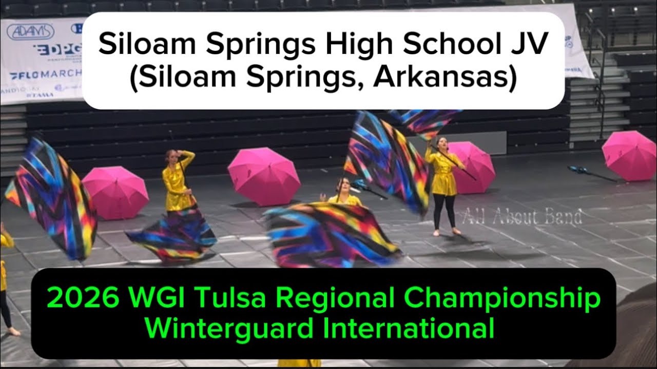 Siloam Springs High School JV Winterguard ~ 2026 WGI Regional 