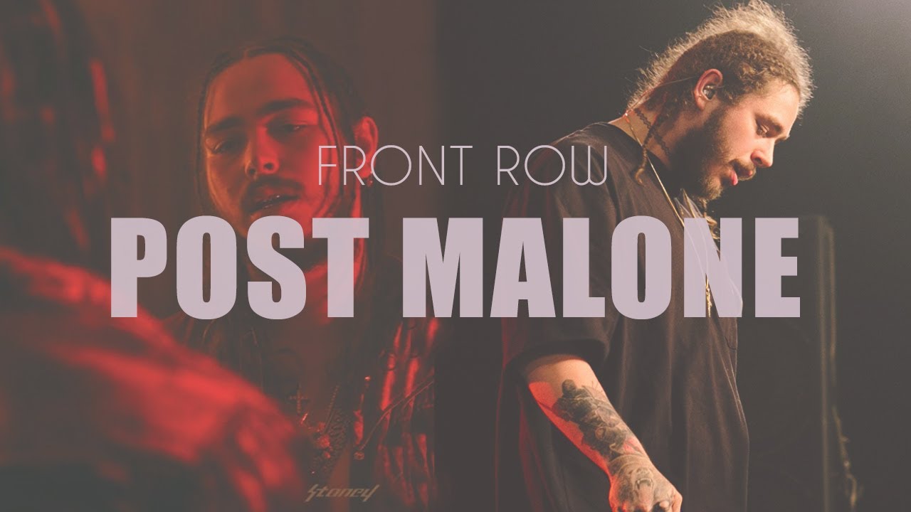 Post Malone Concert - Front Row