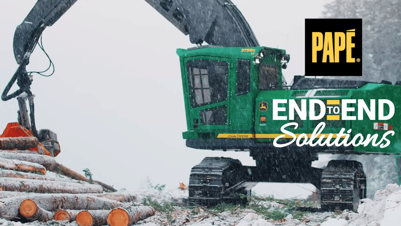 John Deere Feller Bunchers and Log Loaders at Papé Machinery