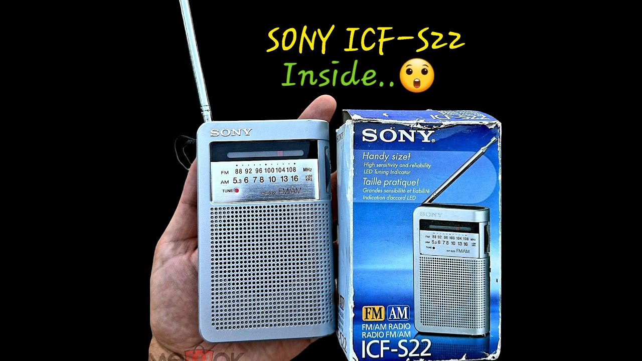 SONY ICF-S22 _ INSIDE _VIEW