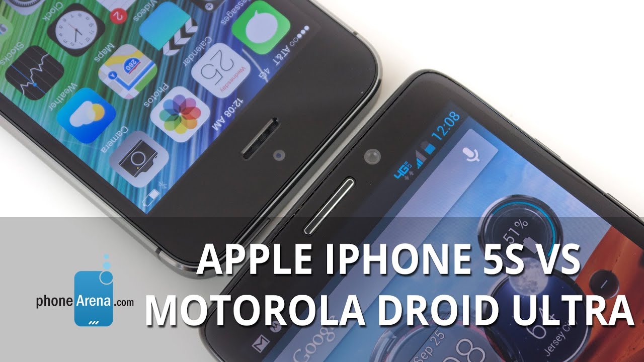 Apple iPhone 5s vs Motorola DROID Ultra