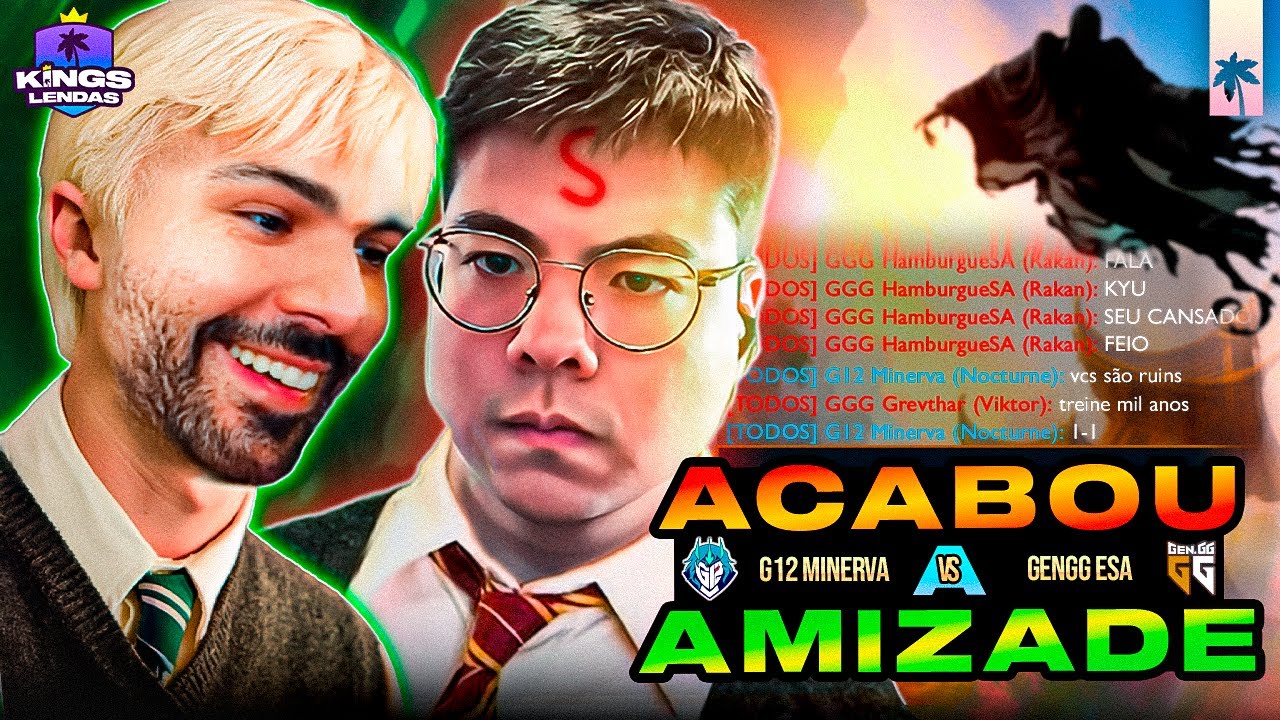 G12 x GENGG | MINERVA MALFOY vs ESA POTTER O CLÁSSICO DE HOGAYWARTS - Kings Lendas
