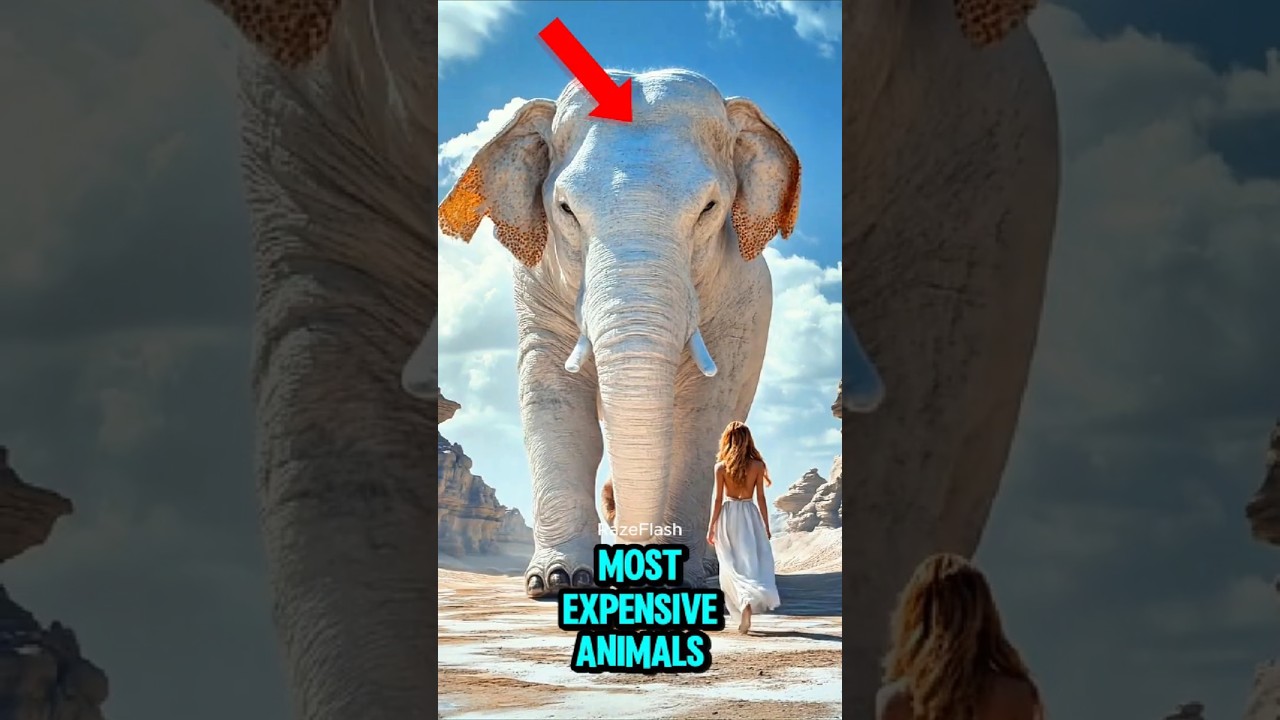TOP 5 MOST EXPENSIVE ANIMALS IN THE WORLD! 🐾 THE LAST ONE COSTS MORE THAN A LAMBORGHINI! 😱💰