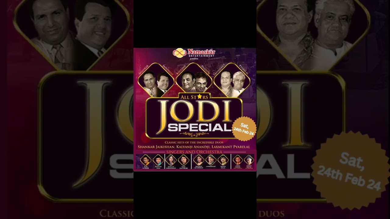 Come and feel the magic of the talented singers and musicians recreating the same mood.