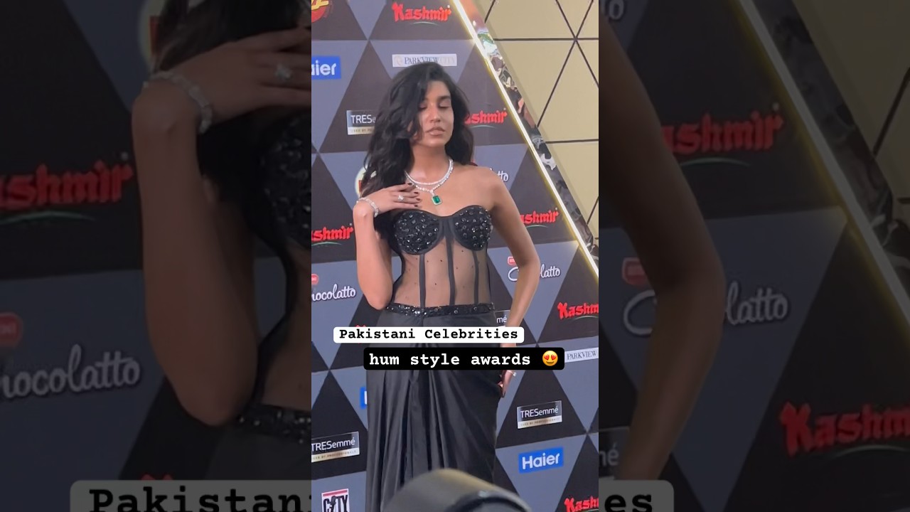 Pakistani celebrities at Hum Style Awards 2024 | Aima Baig | Sadaf Kanwal | Tooba | Celebs | Actress