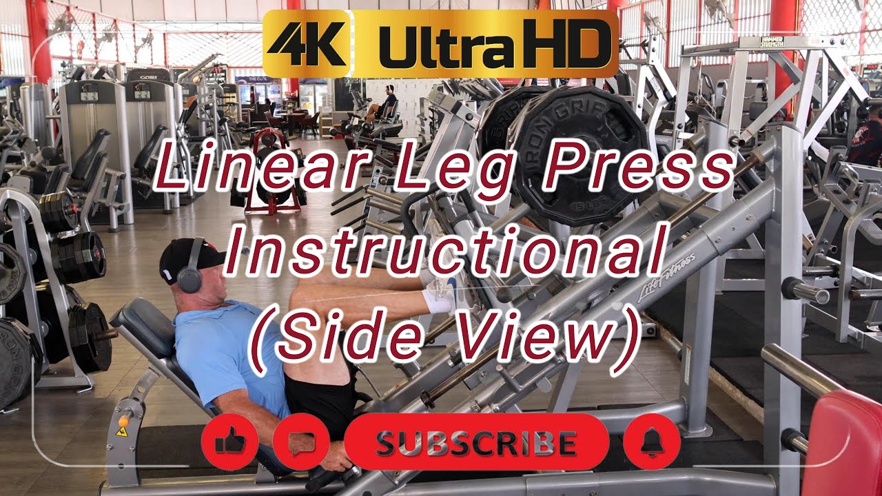 💪 Perfect Your Leg Press From the Side Angle 🎯 #trainerdavid