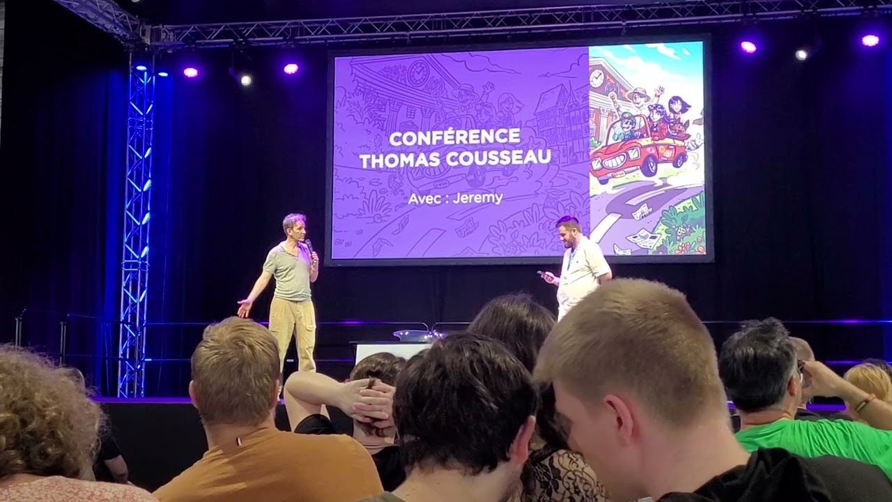 Conférence Thomas Cousseau (Convention Geek Unchained 2025)